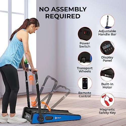 Smallest Portable 30in Walking Pad Treadmill with Adjustable Incline D3481