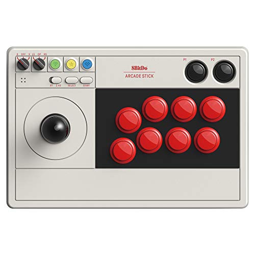 Arcade Stick, Wireless Bluetooth, 2.4G Receiver, Wired Connection J710116