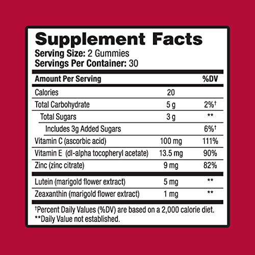 Vitamin & Mineral Supplement Gummies, 60 Count Z5350