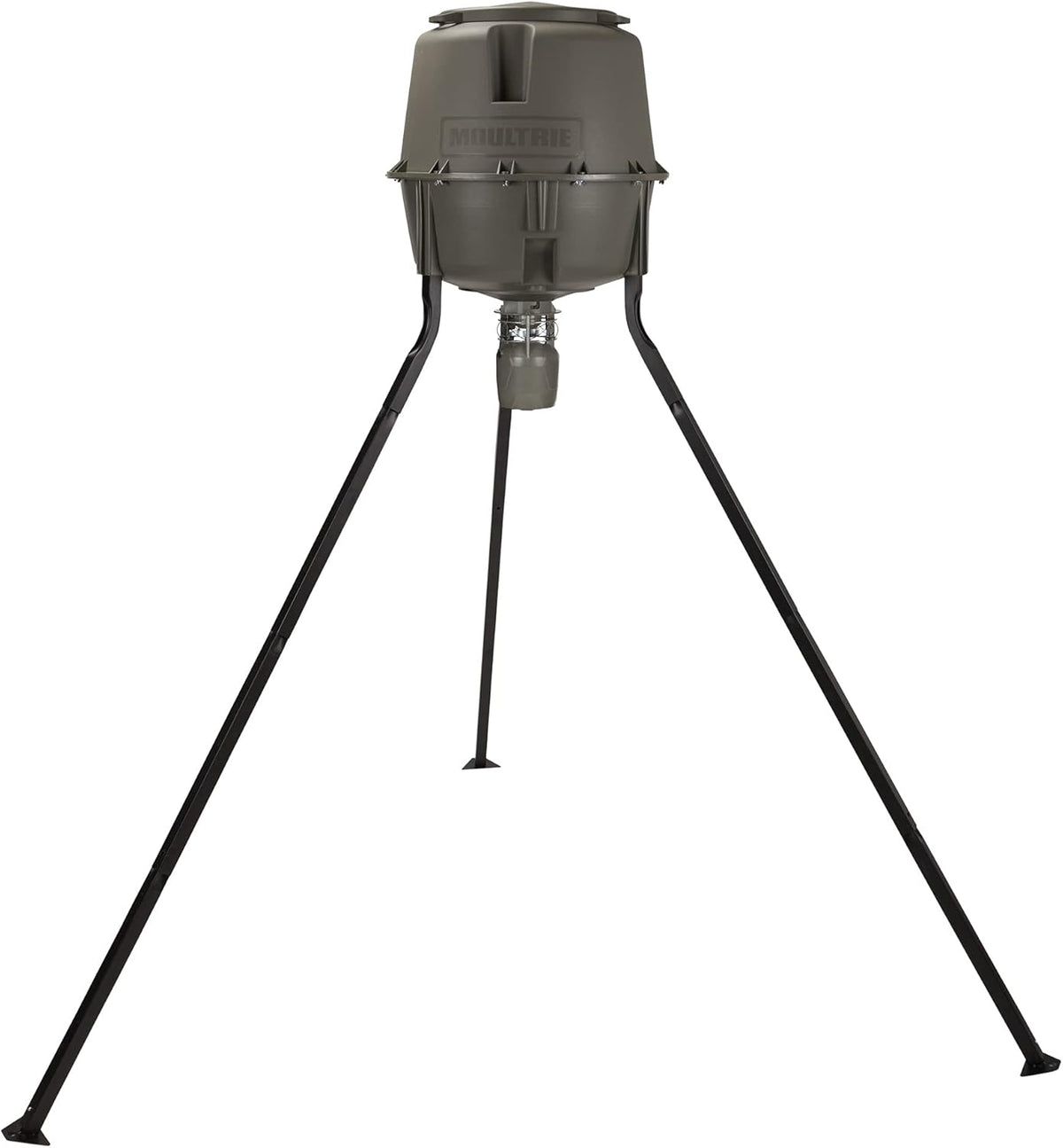 30 Gallon Molded Plastic Deer Feeder Tripod Y588210