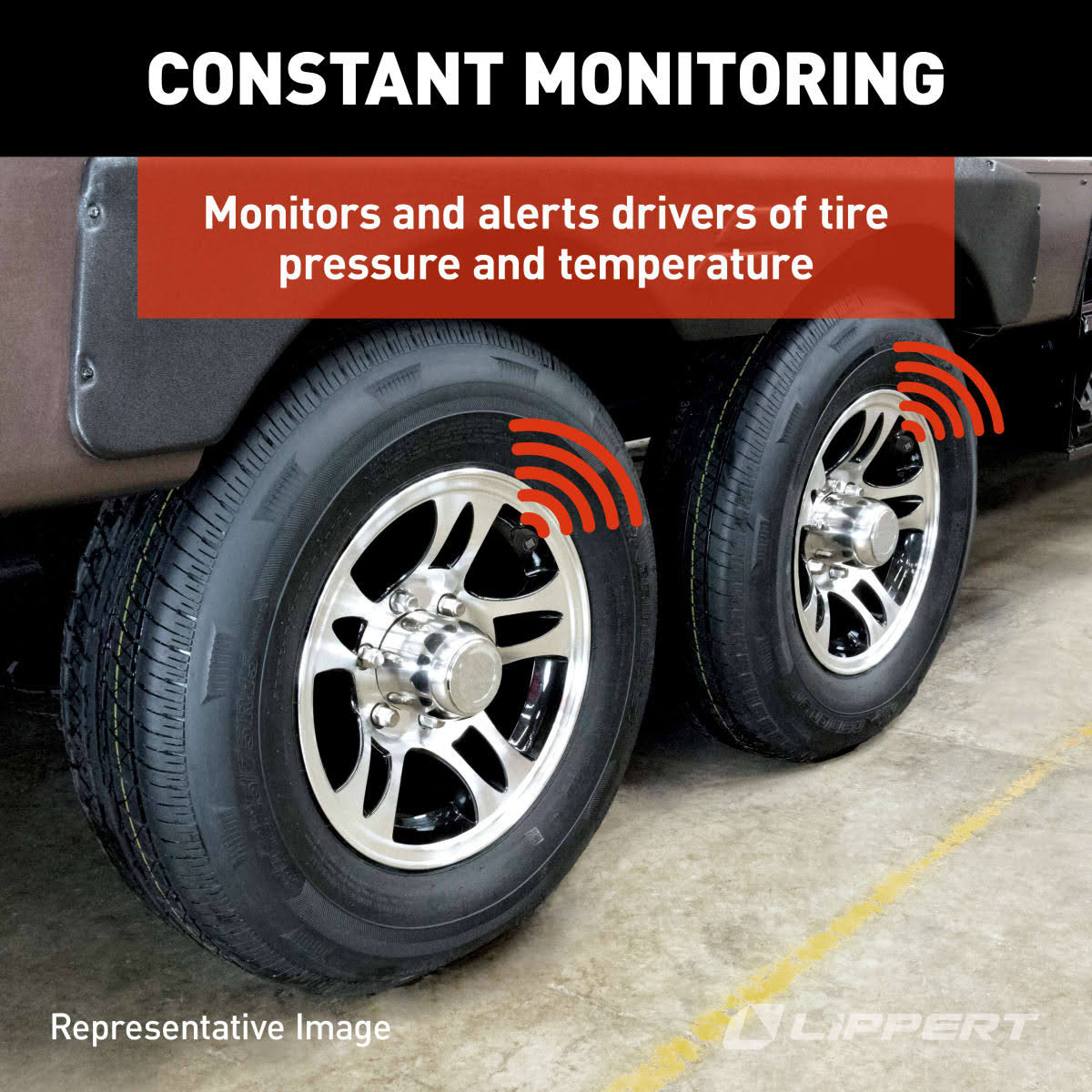 Tire Pressure and Temperature Monitoring System I6850