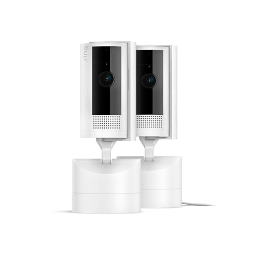White 360° Pan-Tilt Indoor Cam with Two-Way Talk Z15245
