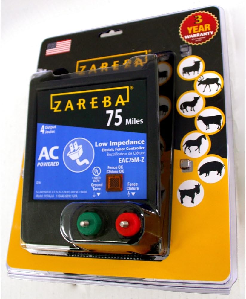75-Mile AC Electric Fence Charger I6487