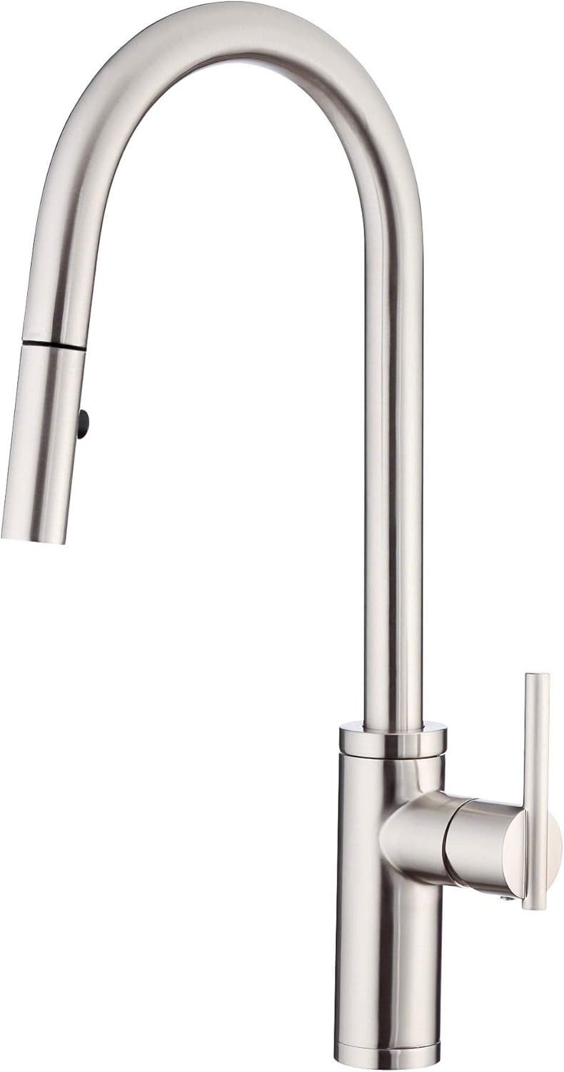 Stainless Steel Pull-Down Kitchen Faucet T5314