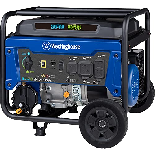 6500 Watt Dual Fuel Portable Generator H103365
