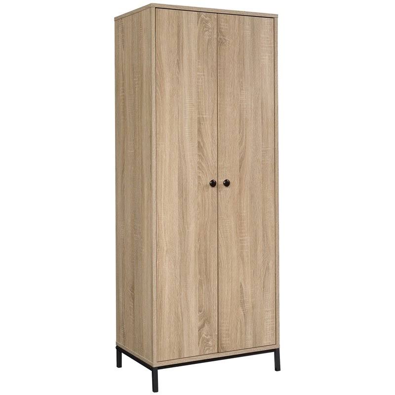 Tall Wood Storage Cabinet C450