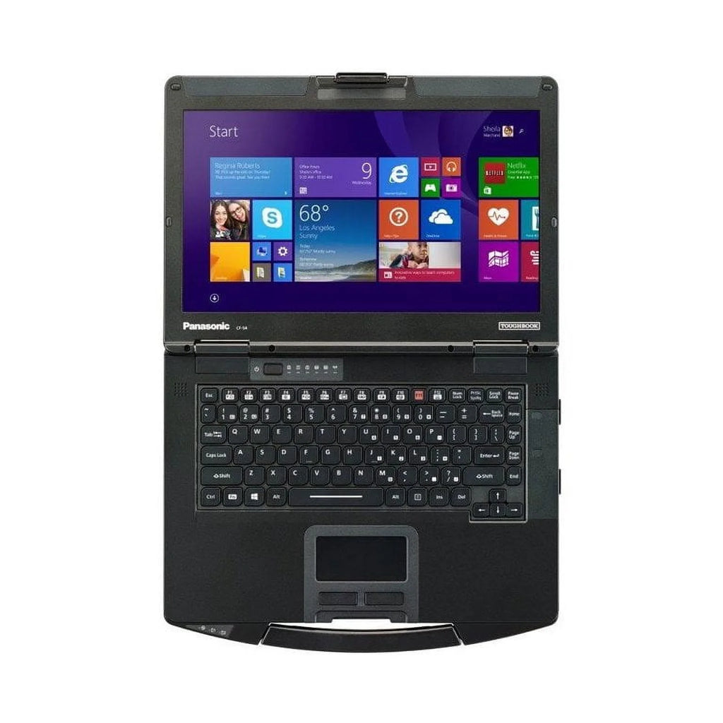 Restored Semi-Rugged 14" HD Laptop Intel Core i5-6300U 16GB 1TB SSD 4G LTE Windows 10 Pro Q12283