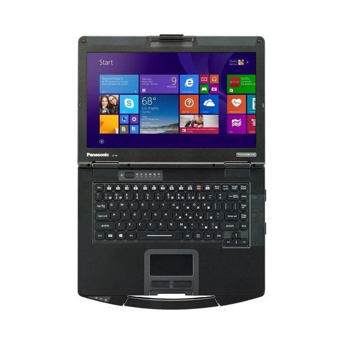 Restored Semi-Rugged 14" HD Laptop Intel Core i5-6300U 16GB 1TB SSD 4G LTE Windows 10 Pro Q12283