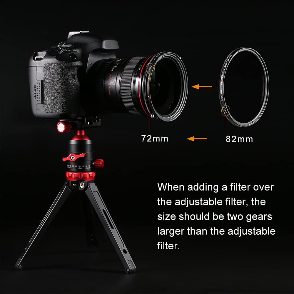 82mm Variable ND and CPL Filter 2 in 1 H33021