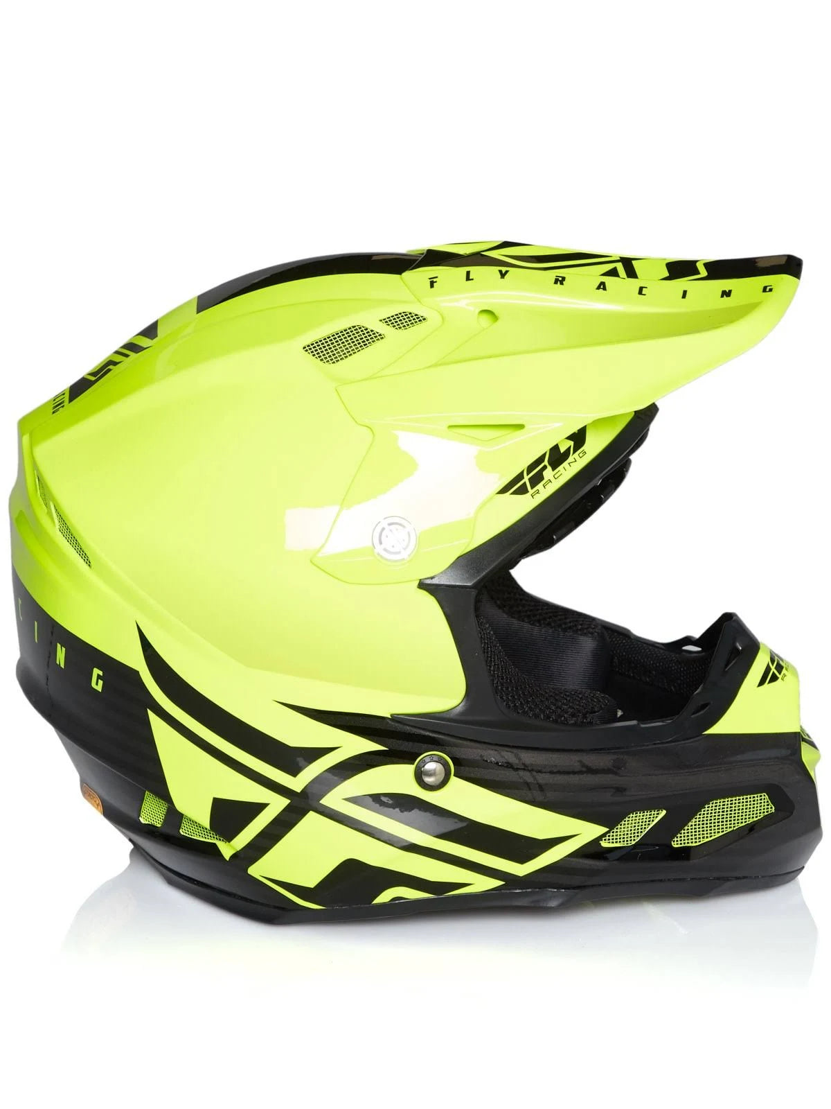 Hi-Vis Yellow/Black Medium Helmet V93085