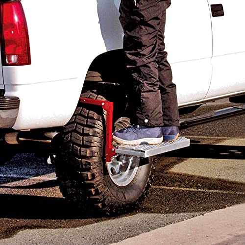 Black Heavy Duty Tire Step for Truck SUV Z75471