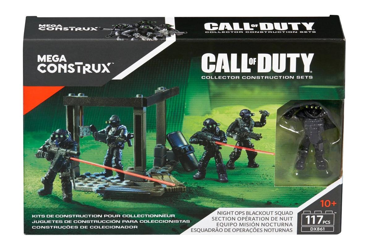 Mega Bloks Call of Duty Mega Construx Night Ops Blackout Squad Q544082