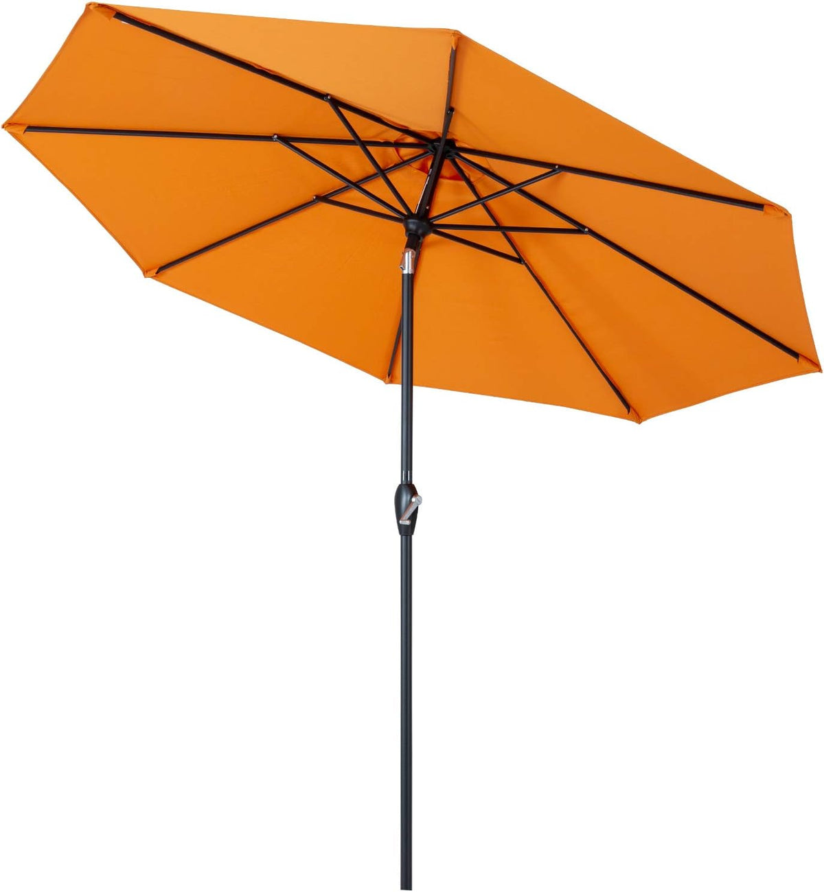 10' Outdoor Patio Table Umbrella with Auto Tilt and Crank L984