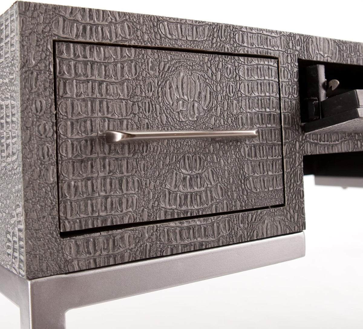 Gray Textured Reptile Desk H606
