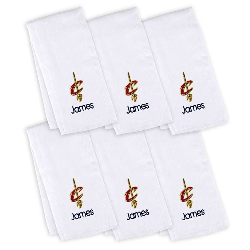 White 6-Pack Burp Cloth N541