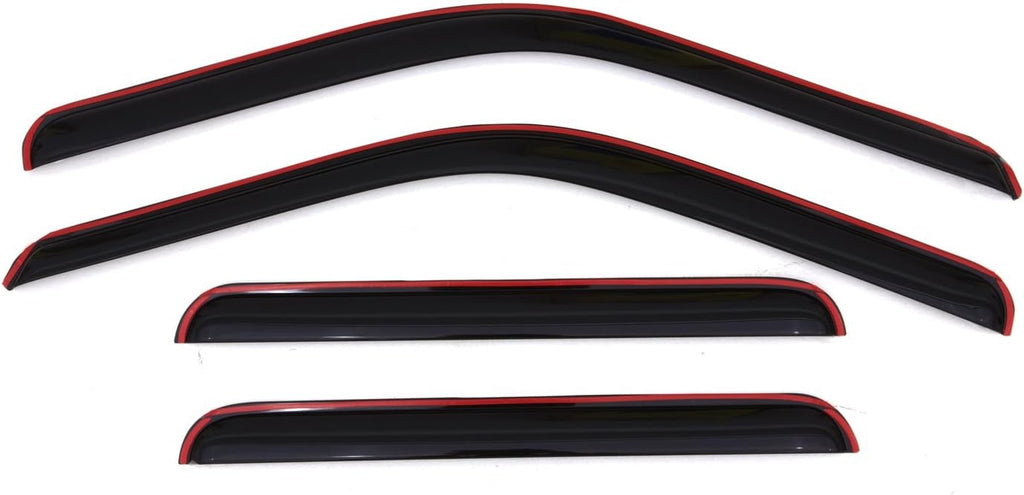 In-Channel Side Window Deflector 4-Piece Set M4448
