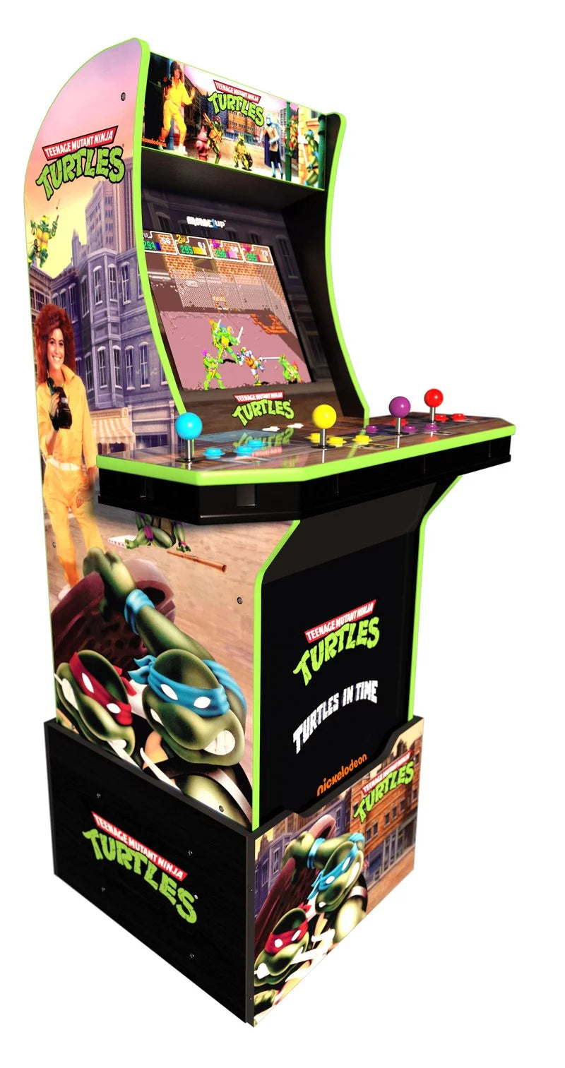 Teenage Mutant Ninja Turtles Arcade Machine with Riser G294