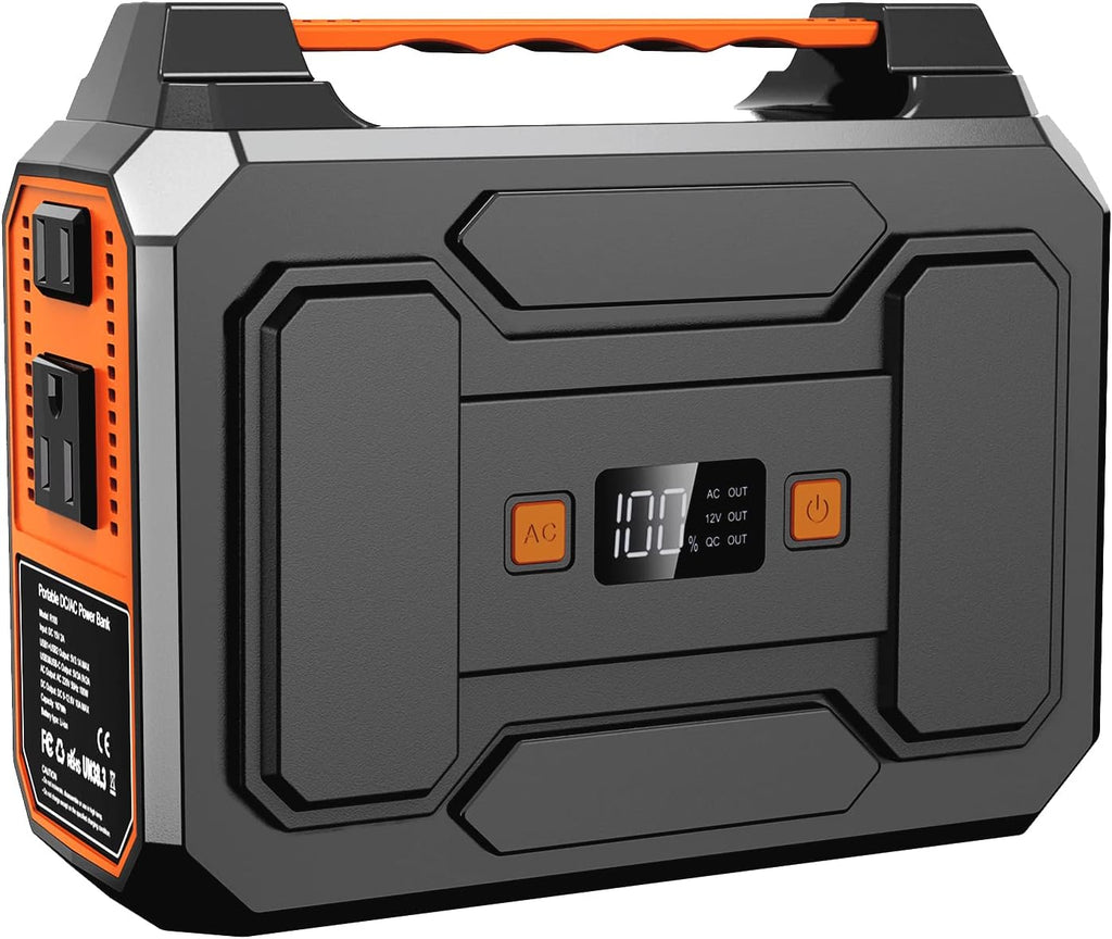 300W 280Wh Portable Power Station with DC AC Outlet D85493