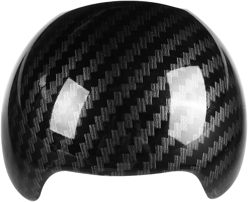Carbon Fiber Style Car Gear Shift Knob Head Cover Cap R5577