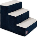 Portable Pet Stairs with Soft Sherpa Steps Foam Feeling Q863