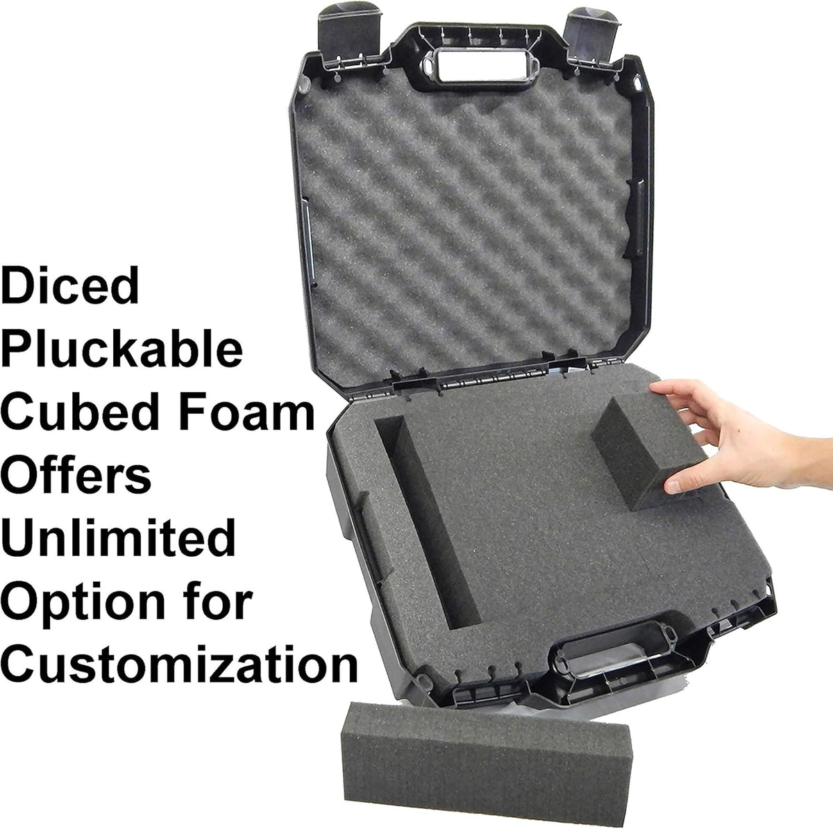 Hard Shell Projector Travel Case with Customizable Interior X9265