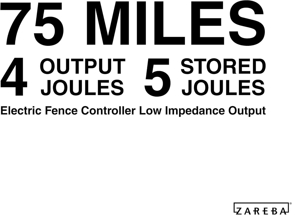 75-Mile AC Electric Fence Charger I6487