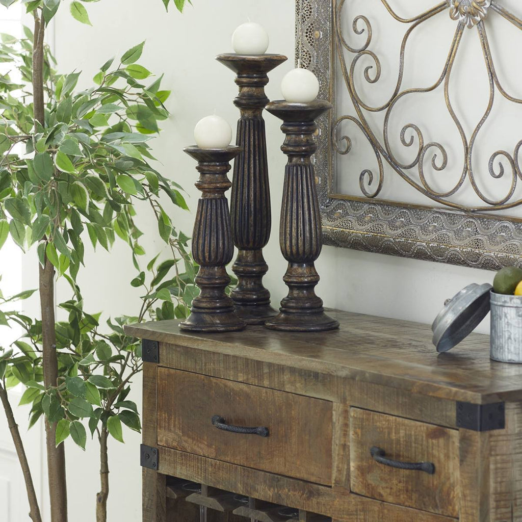 Set of 3 Candle Holder Q7569