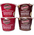 Microwavable Instant Mashed Potatoes Variety Bundle 4pack 1.5oz/ea Gluten Free G410