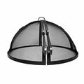 Welded Hybrid Steel Hinged Round Fire Pit Safety Screen V268