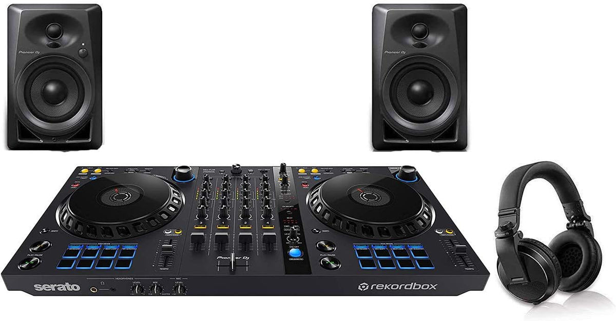 DJ Bundle with DDJ-FLX6, DM-40 Set, and HDJ-X5 Headphones M828