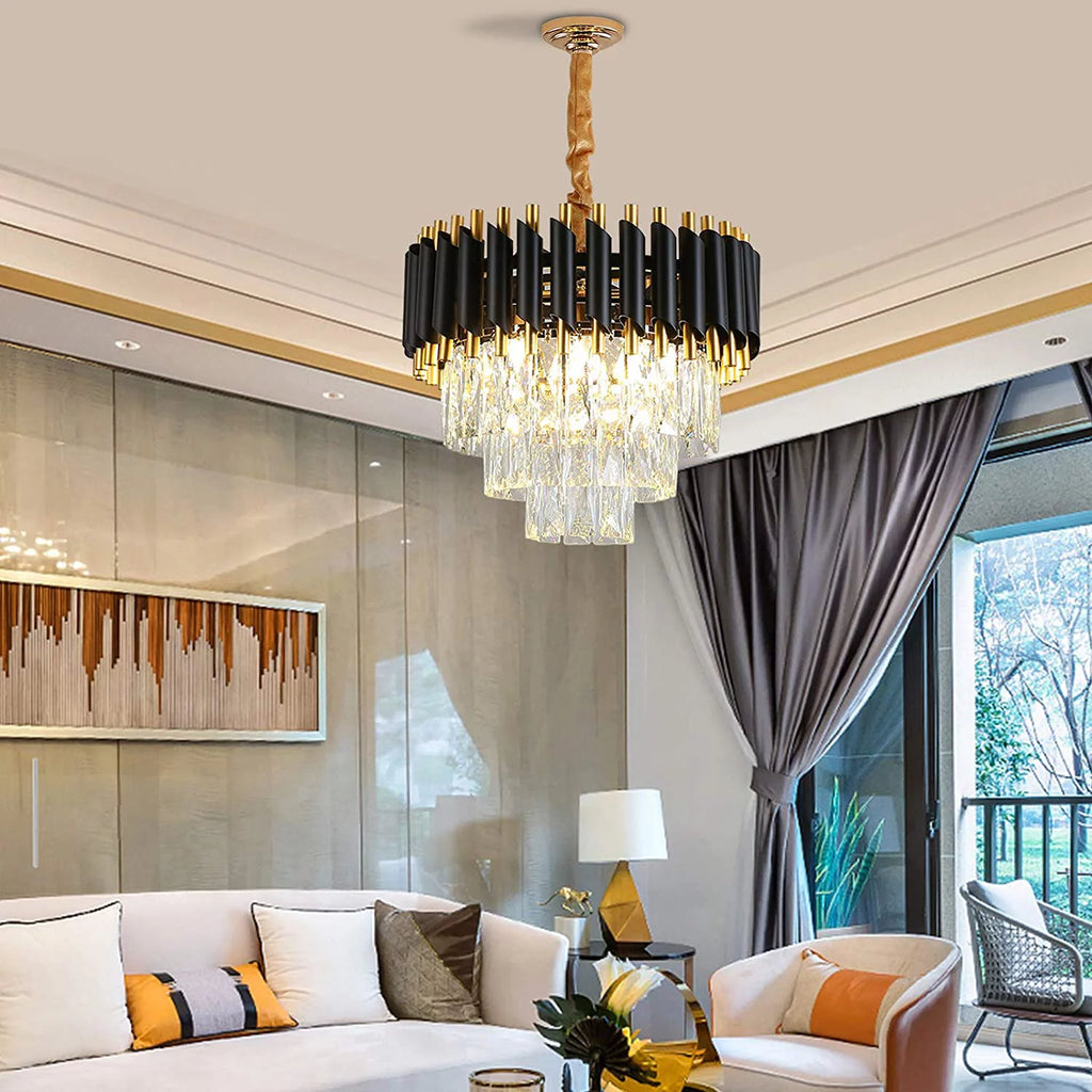 Modern Luxury Crystal Chandelier 4 Tiers F239