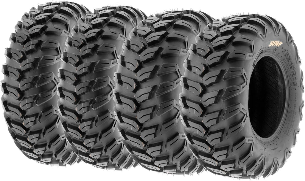 Set of 4 Radial Sport ATV UTV Tires 26x9R14 Front & 26x11R14 Rear, 6PR B738