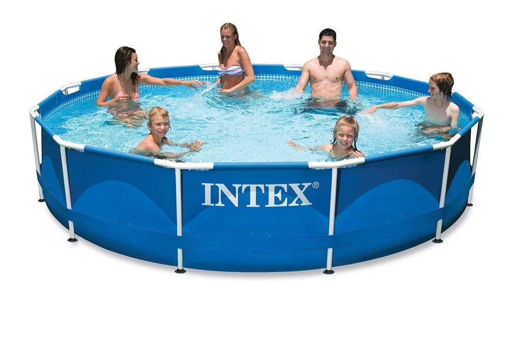10' x 30 Metal Frame Swimming Pool with Filter Pump R656915