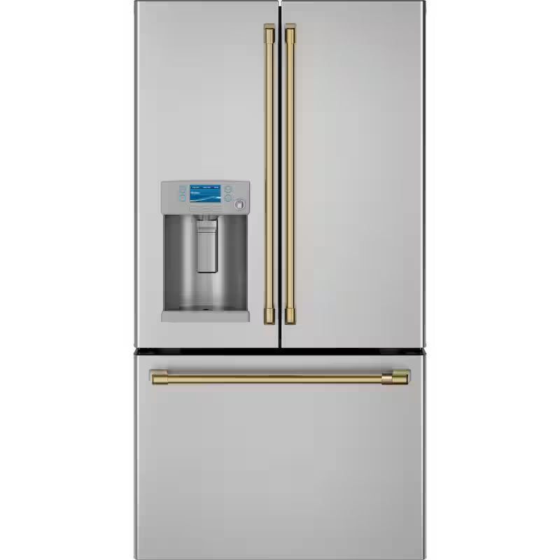 Refrigerator Handle Kit in Brushed Brass H34716