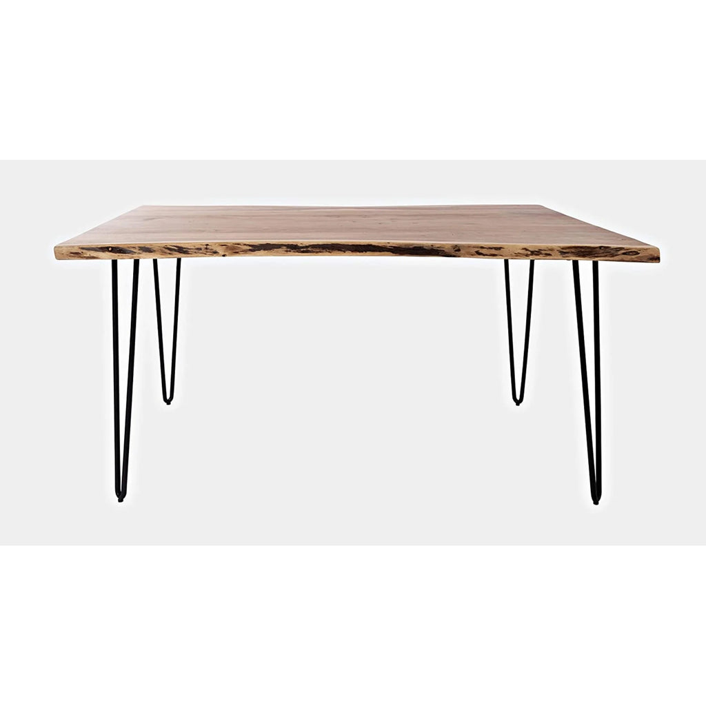 Solid Wood 60" Live Edge Dining Table C6504
