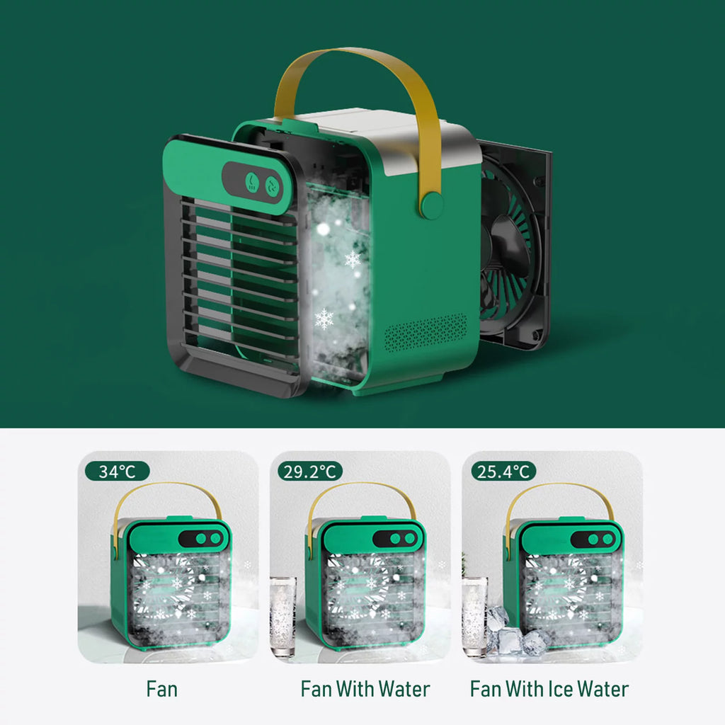 Air Conditioner Fan with Phone Holder 180Ml 3 Speeds H284608