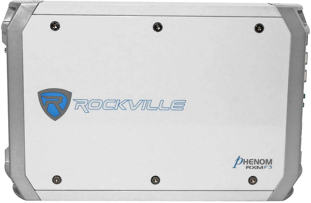 1600 Watt Marine 4 Channel Amplifier with PA Microphone M9931