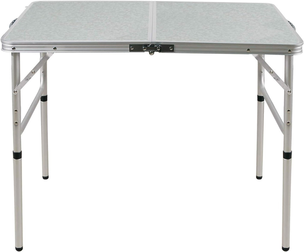 White 4 Foot Aluminum Folding Camping Table D331683