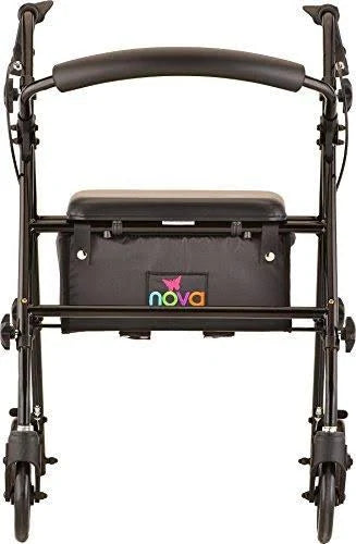 Purple Steel Rolling Walker E8381