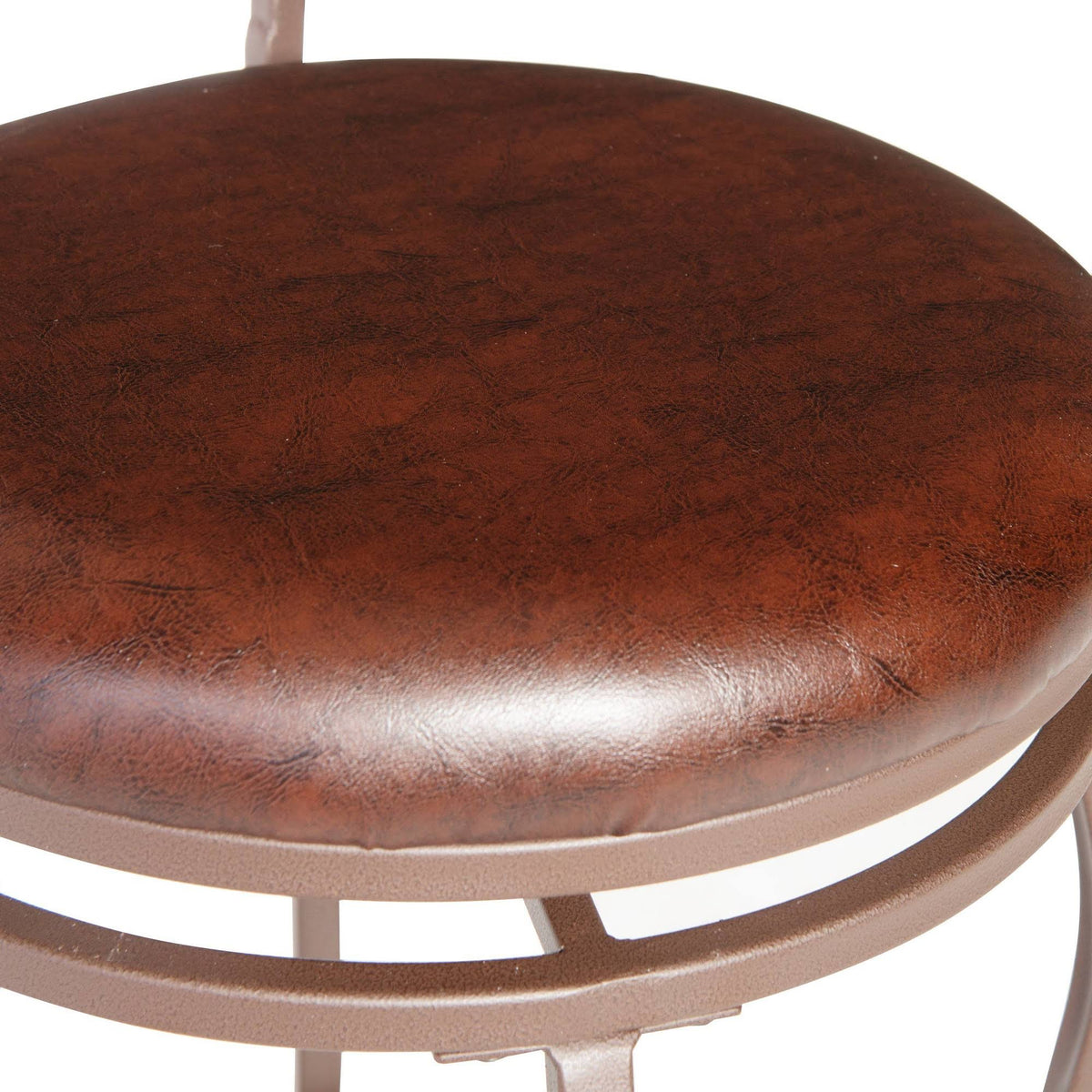 Brown Adjustable Stool Set of Three N18550