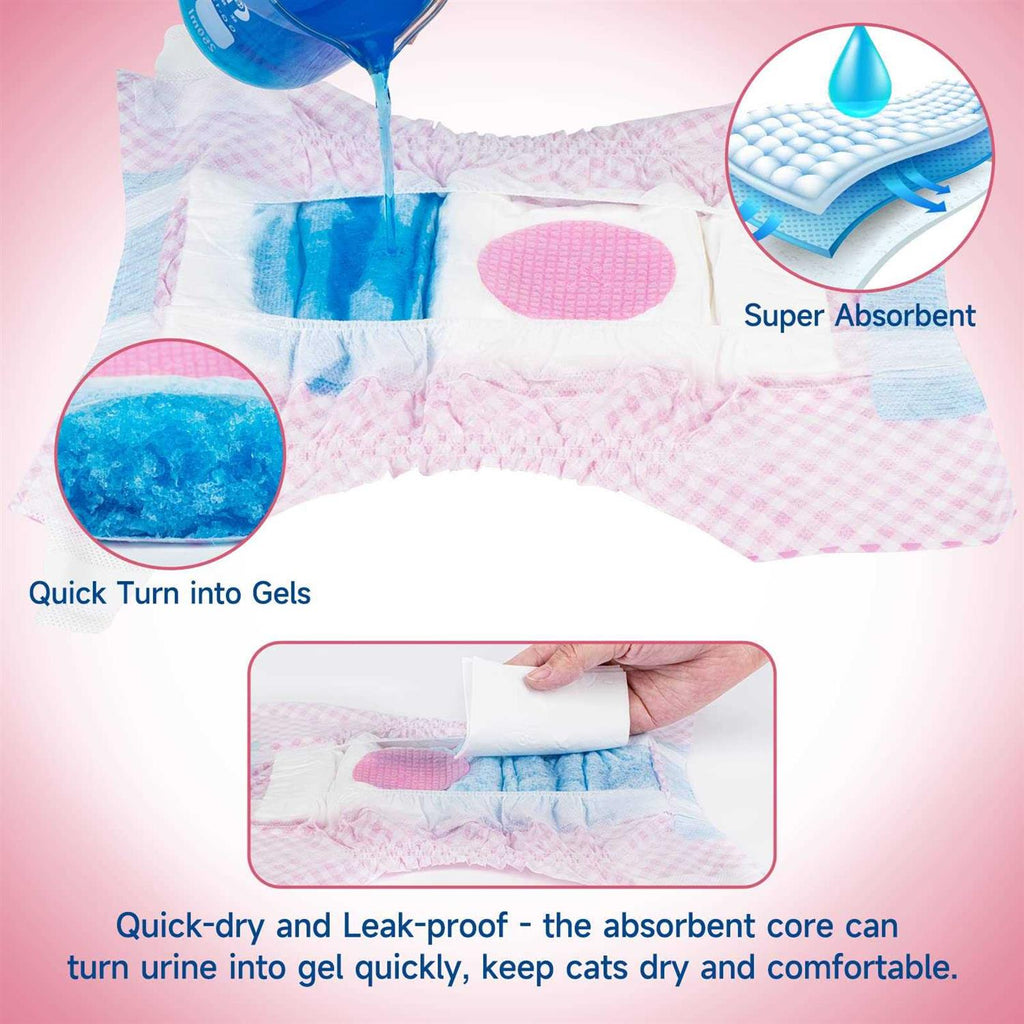 Soft Female Disposable Dog Diapers X486