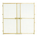 44-in Wood Wire Mesh Pet Gate E54983