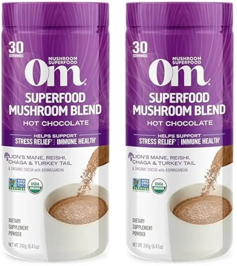 Hot Chocolate Mushroom Powder, 8.47 Ounce, 30 Servings, Dutch Cocoa T5057