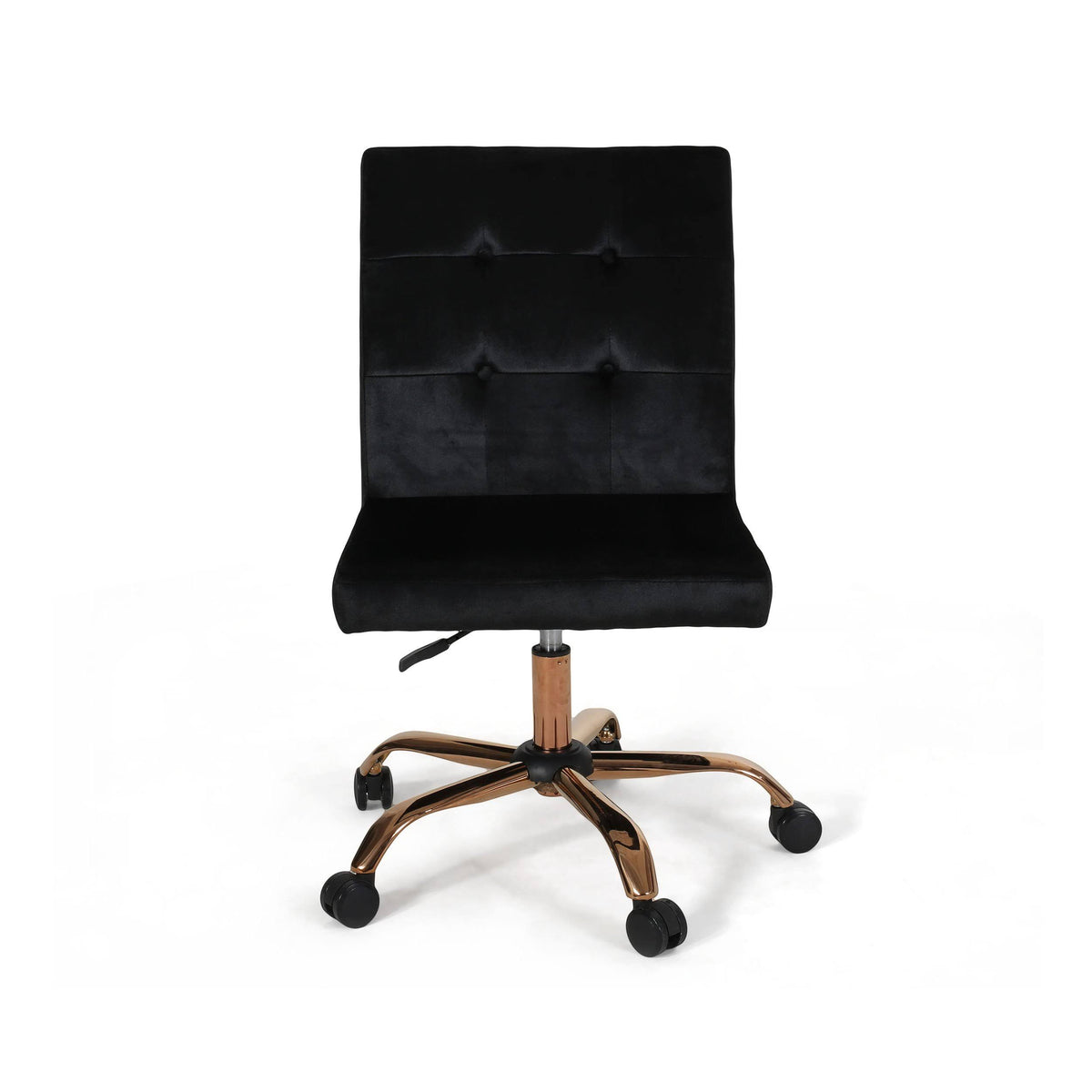 Smoke Tufted Swivel Office Chair J81996