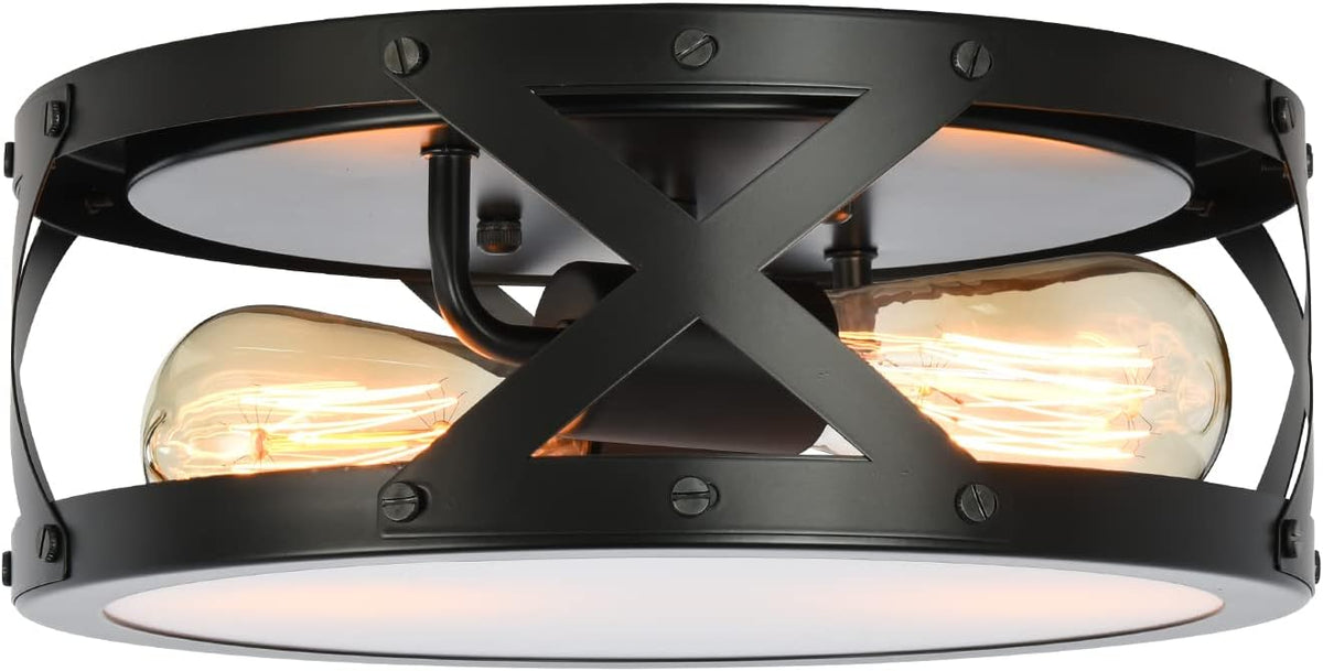 Golden Iron Birdcage Ceiling Light B217167