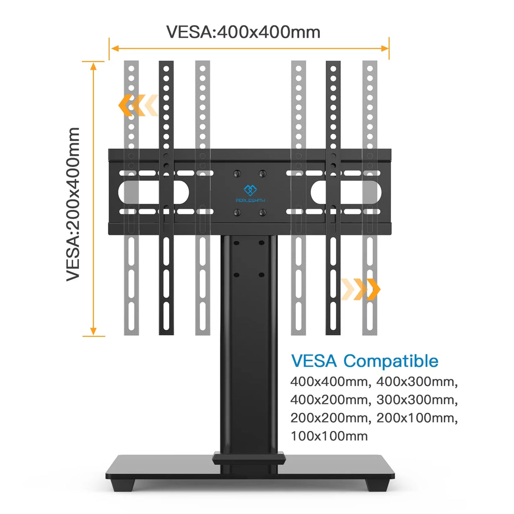 Universal TV Stand for 37-55 inch LCD LED TVs Height Adjustable K4969
