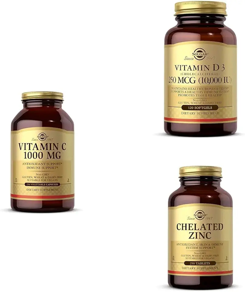 Vitamin C D3 & Zinc 1000 mg 10000 IU Bundle G38799