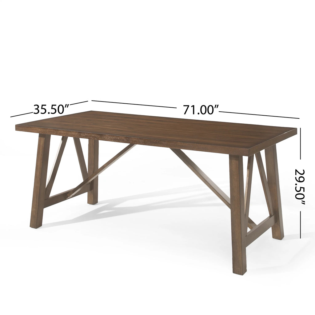 Antique Brown Dining Table X1088