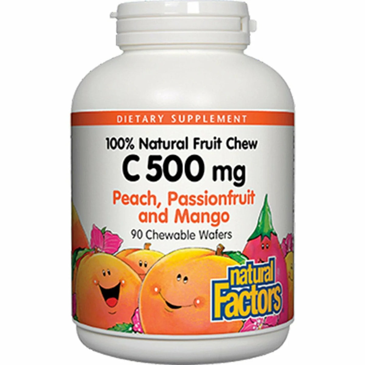 500 mg Peach Passionfruit Mango 90 Chews M1203
