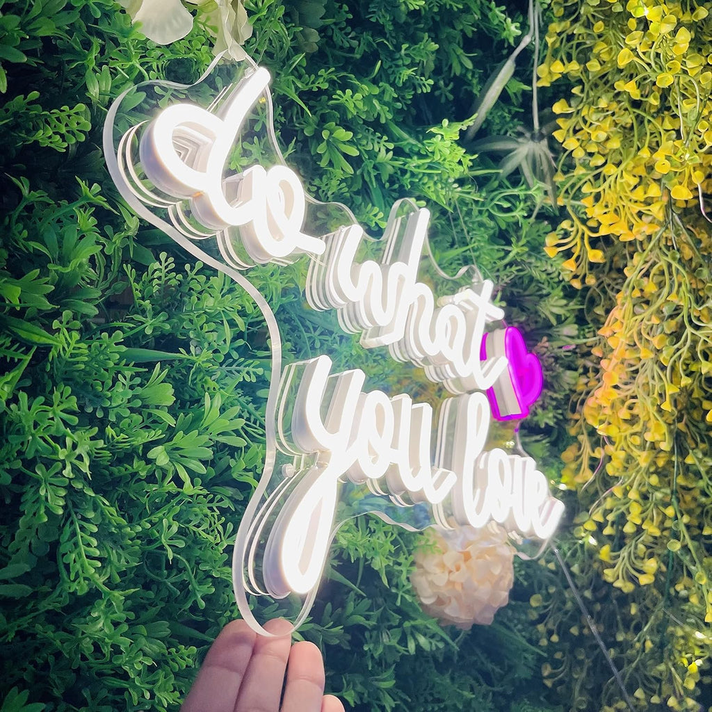 Neon Sign, 16.5x10 in, Warm White P95312